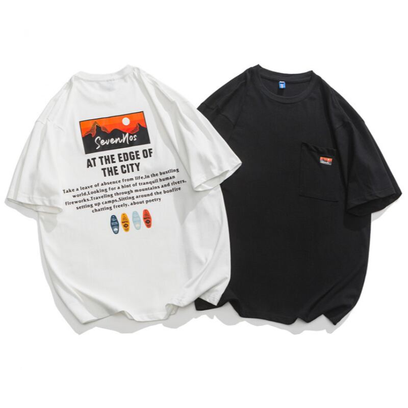 【SEVENNOS】プリントTシャツ B466
