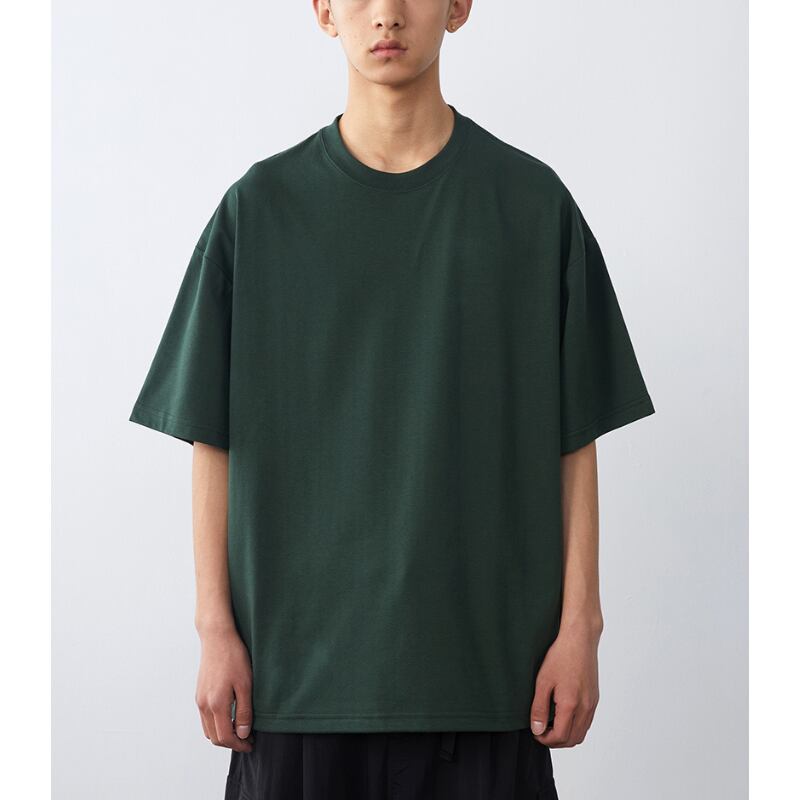 【Vavu】通気速乾性 ソロナ ドローコード無地Tシャツ B492