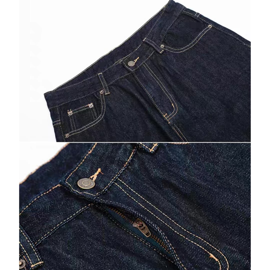 デニム ツイストワイド パンツ C265
