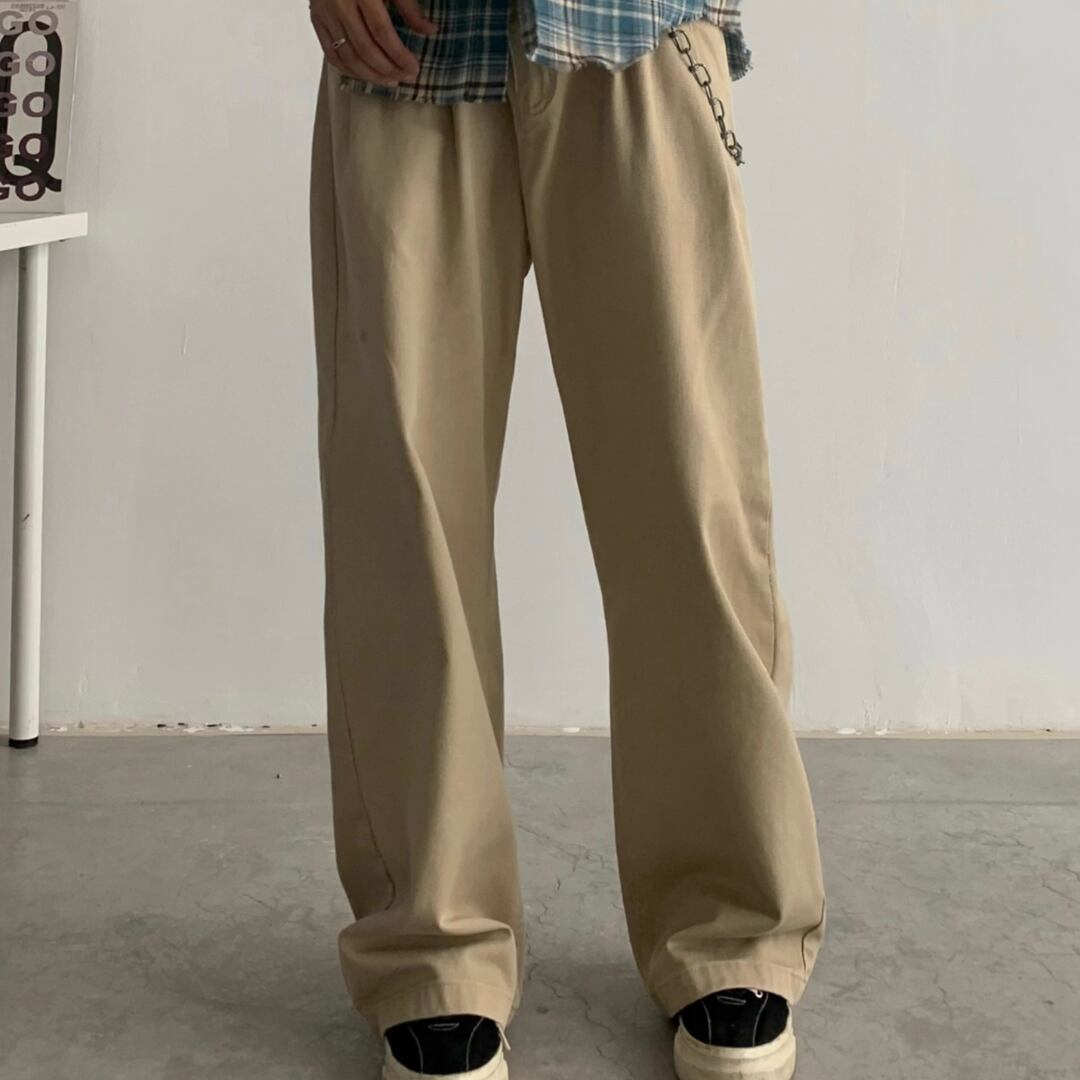 フロントタック ストレートパンツ C220