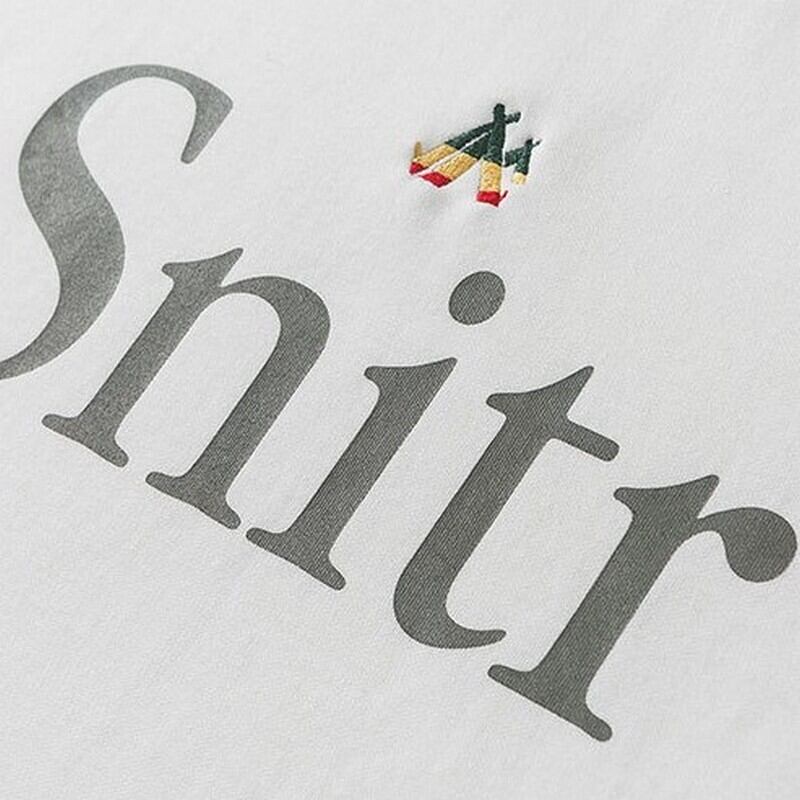 【Snitr】プリントTシャツ B124