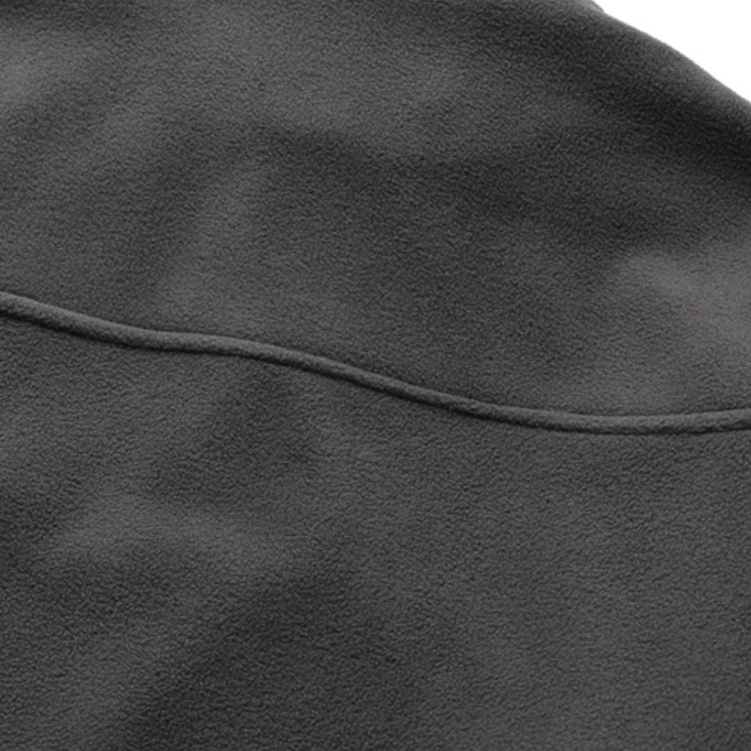 Fleece half-zip stand pullover C168