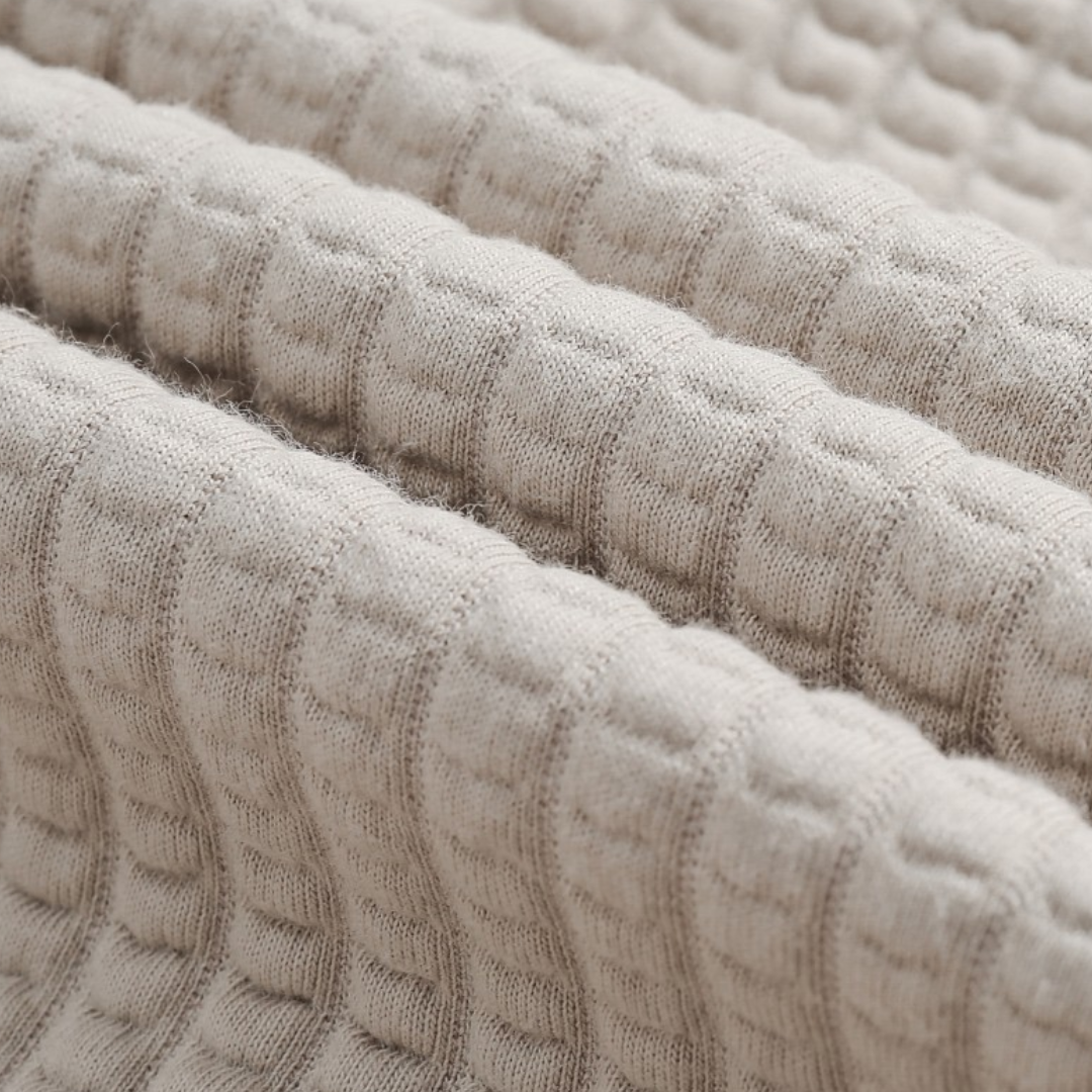 ワッフル フードジャケット N1042