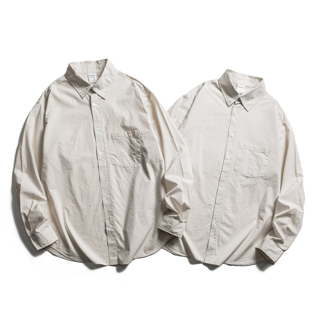 マイクロパターン レギュラーシャツ N1276