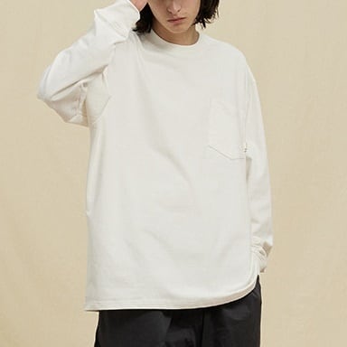 ヘビーウェイト 長袖Tシャツ B038