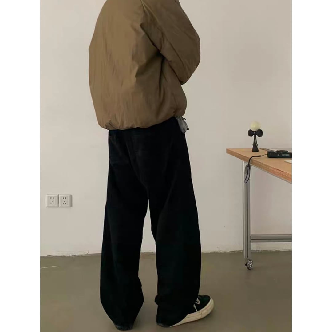 ウォッシュド ツイストワイド イージーパンツ C267