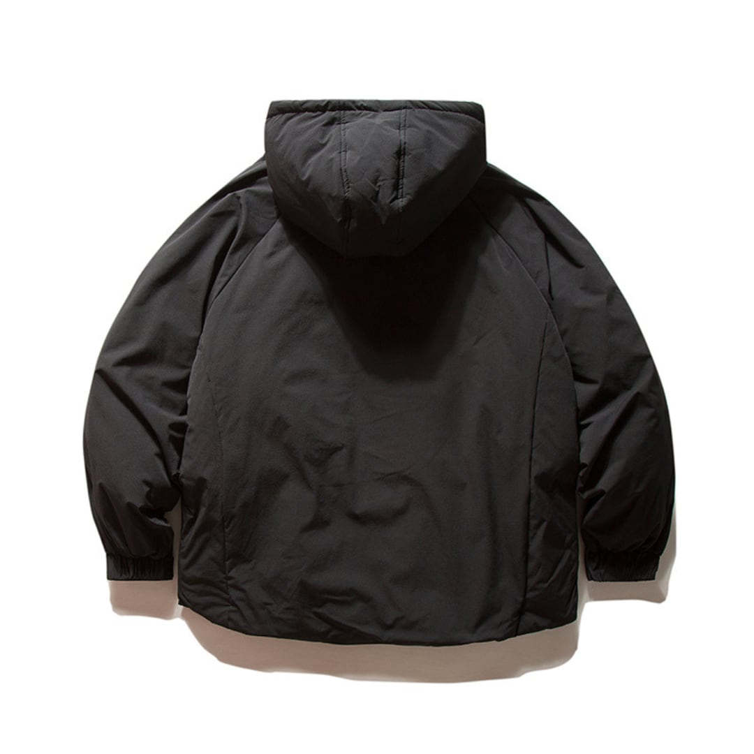 Volume padded hood jacket C015