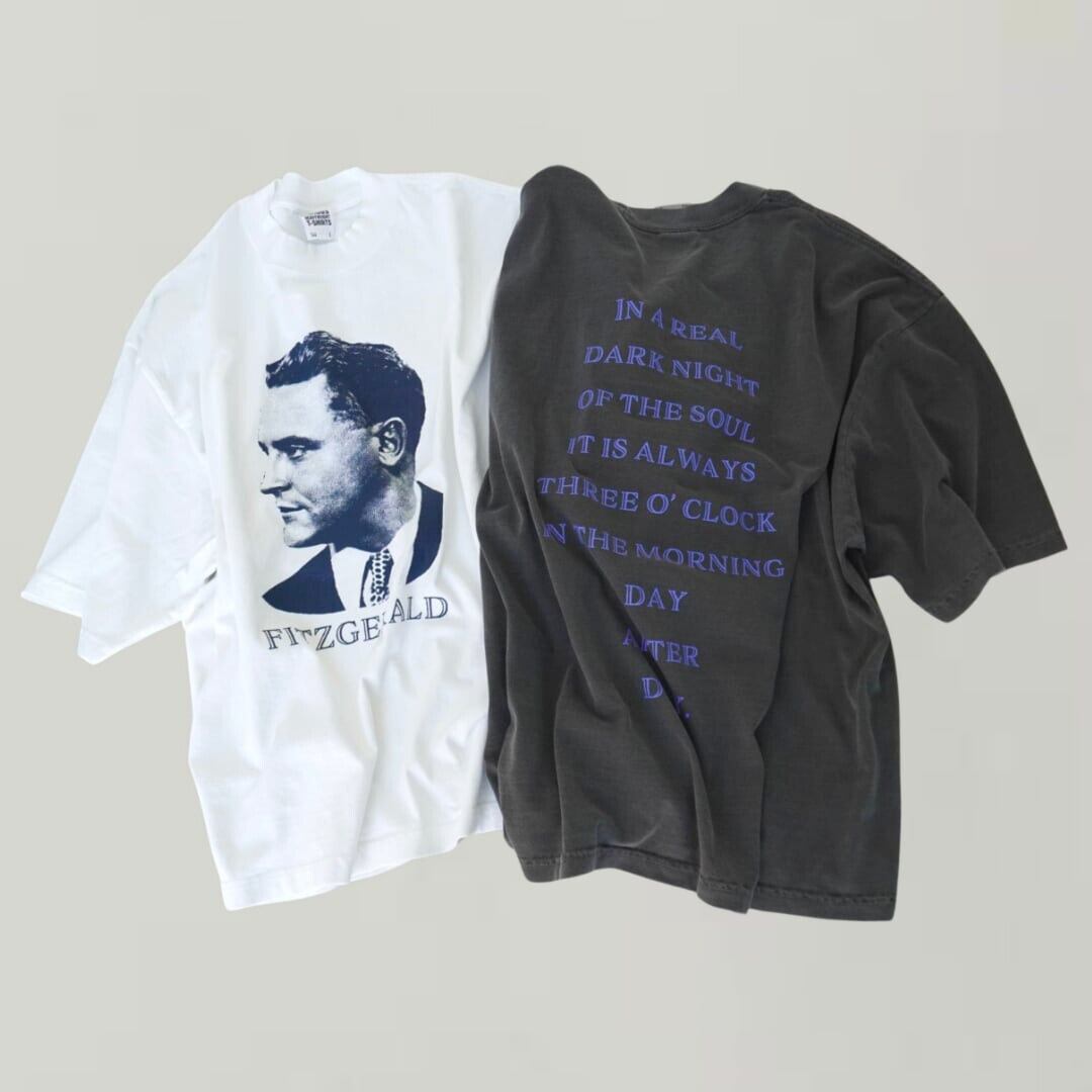 【Skaz】S・フィッツジェラルド Tシャツ SS01