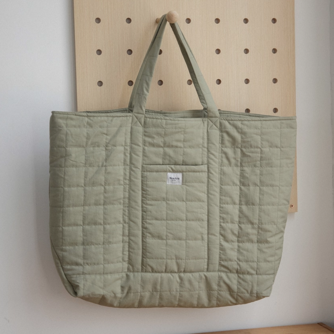 Quilted Big Tote Bag N709