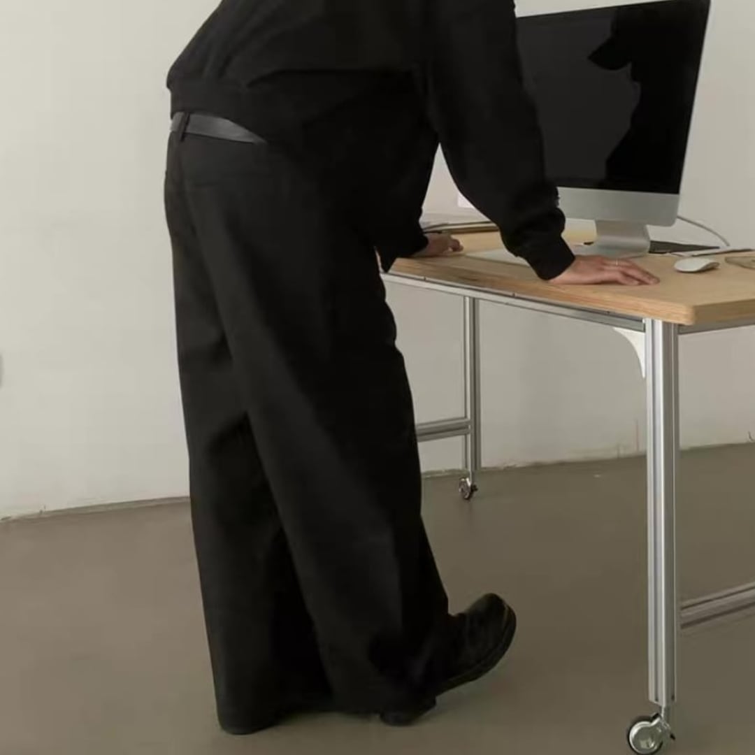 ミニツイル 5PKワイドバレル パンツ C259