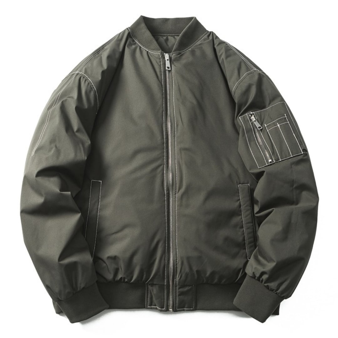 ホワイトステッチ MA-1 ジャケット B675