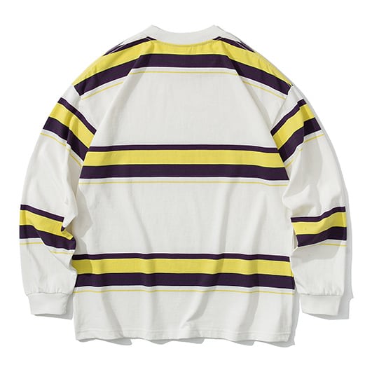 モダンボーダー 長袖Tシャツ B271