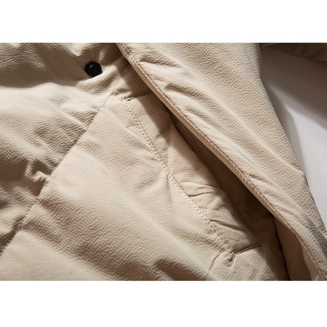 Volume padded hood jacket C015