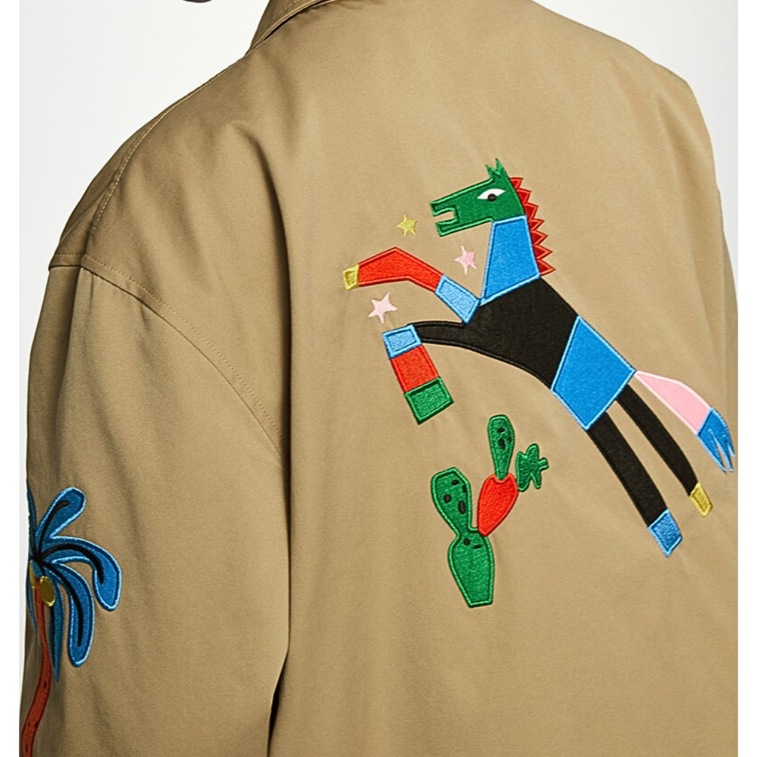 Embroidery ZIPジャケット B825