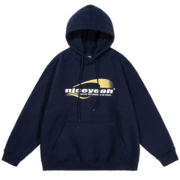 niceyeah ロゴスウェットパーカー B755