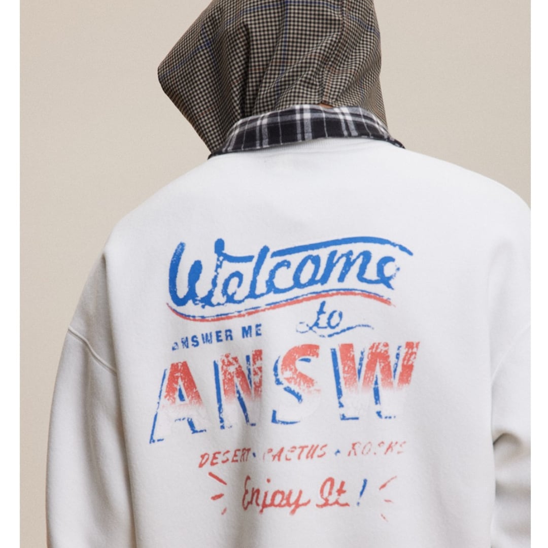 【ANSWER ME】クルースウェット B712