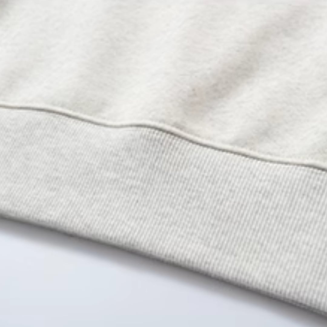 N. One point logo crew neck sweatshirt C222