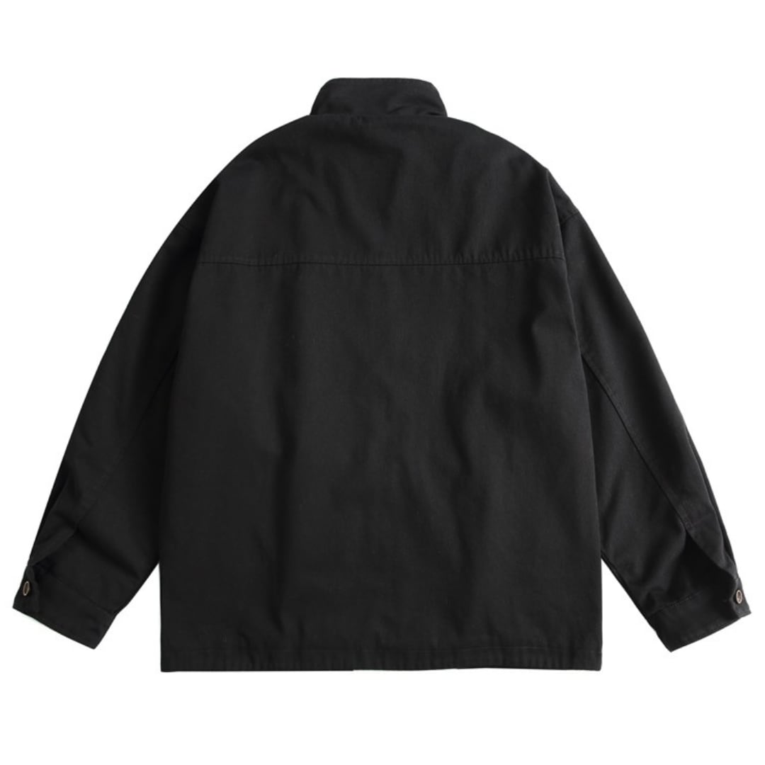 スタンドカラー サムエ ジャケット C037