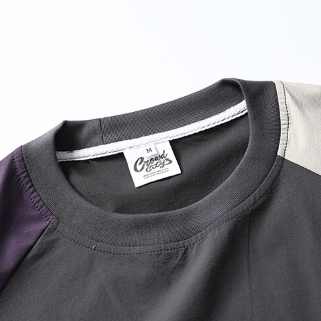 クレイジーパターン ラグランスリーブ Tシャツ N495