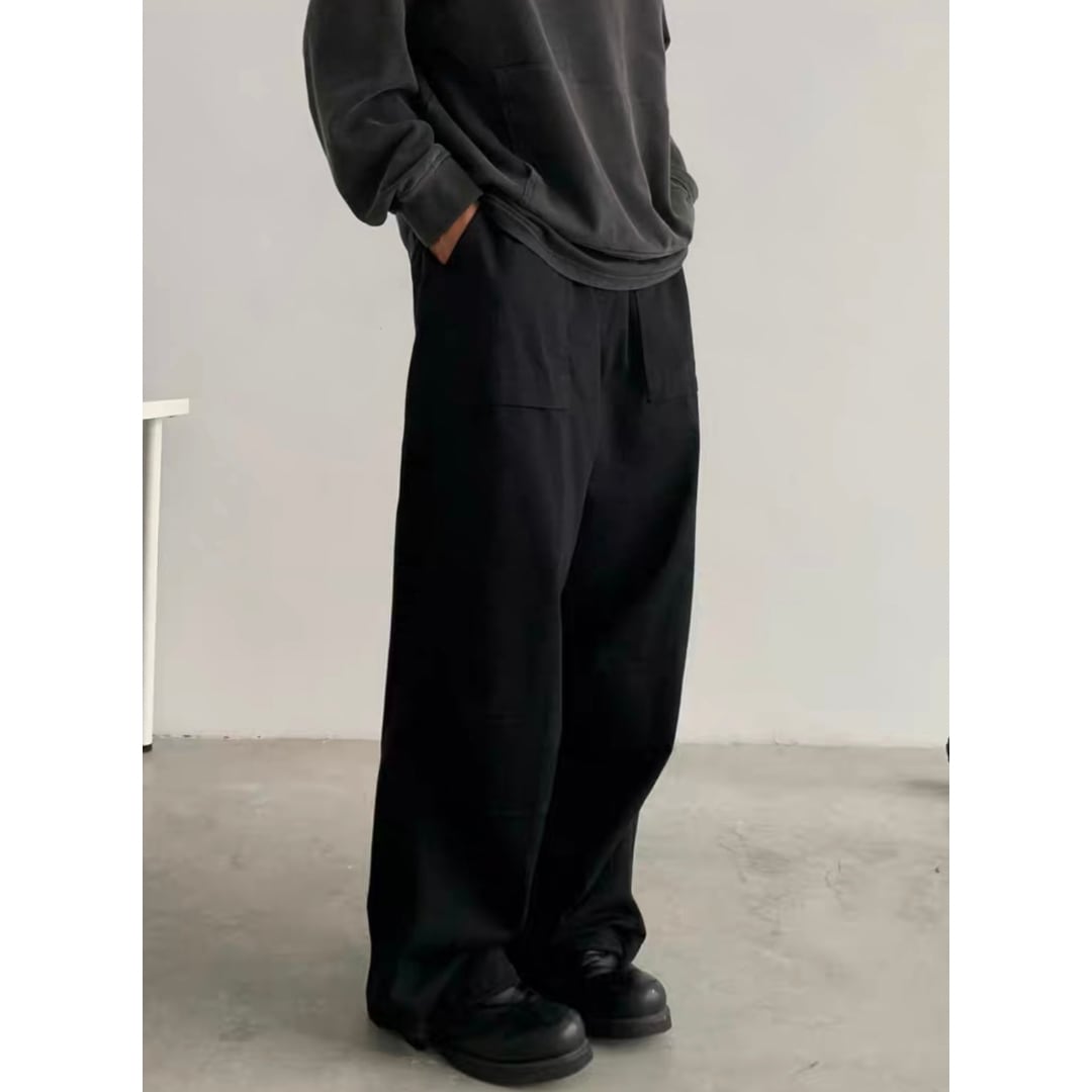 ワイドストレート ブッシュパンツ C260