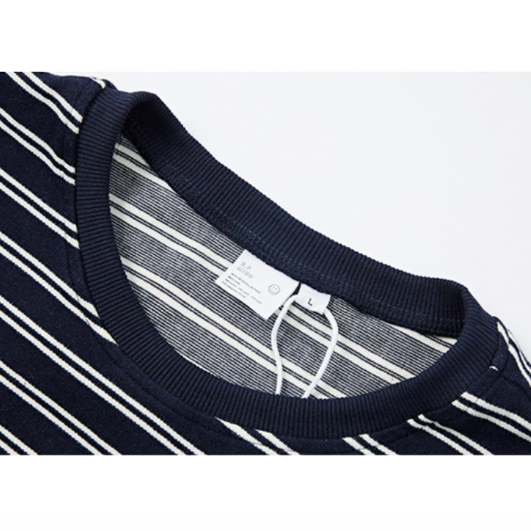 マルチボーダー 長袖Tシャツ B917