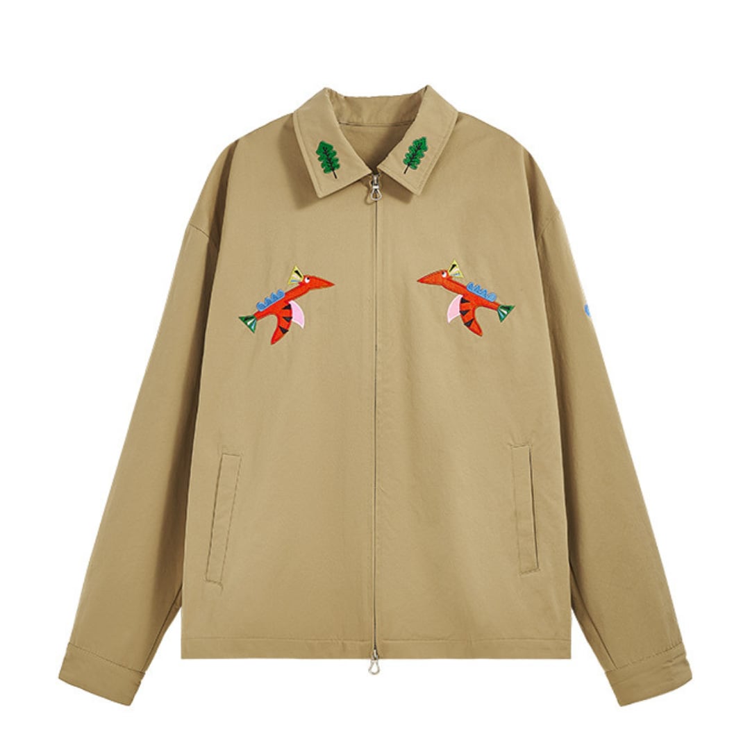 Embroidery ZIPジャケット B825