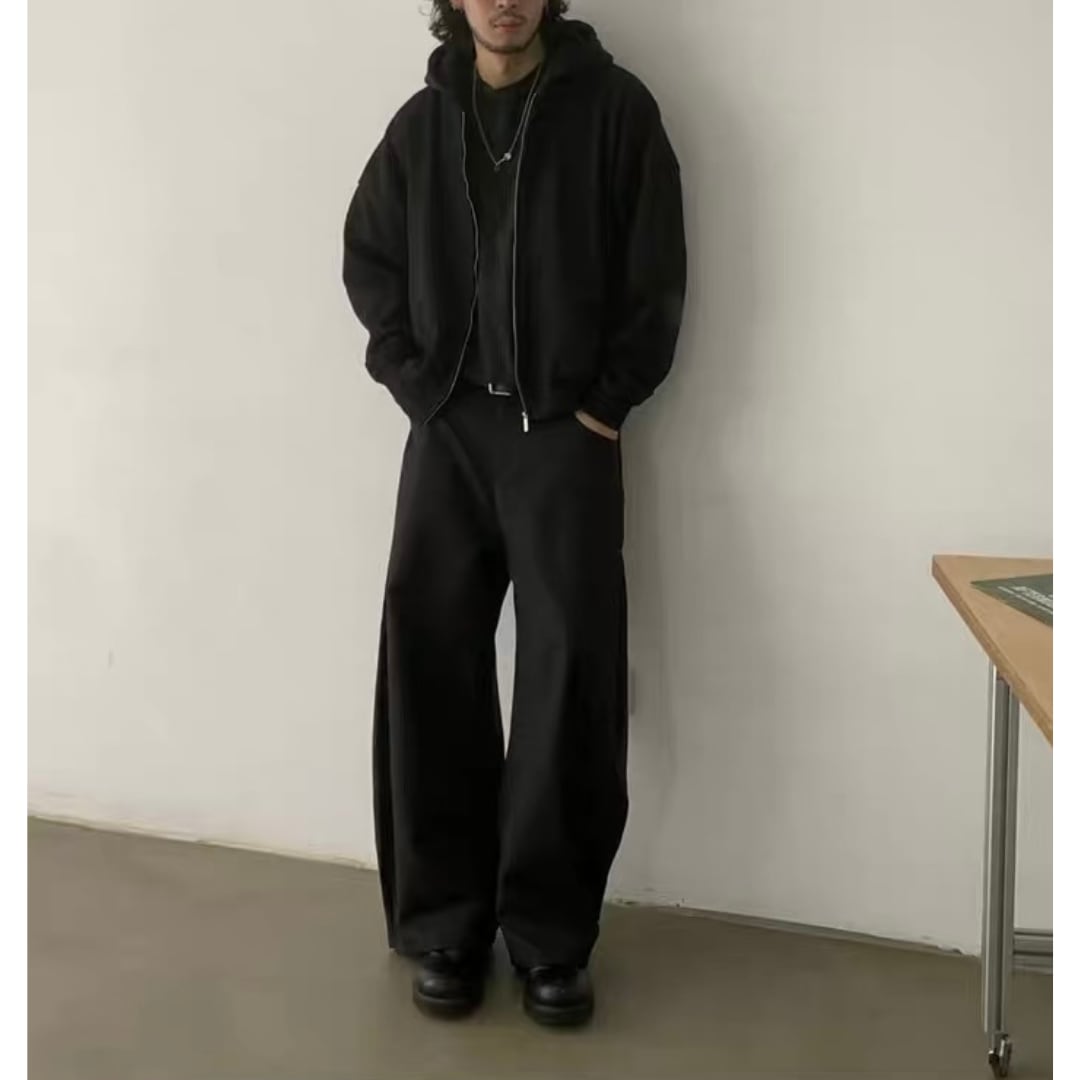 ミニツイル 5PKワイドバレル パンツ C259