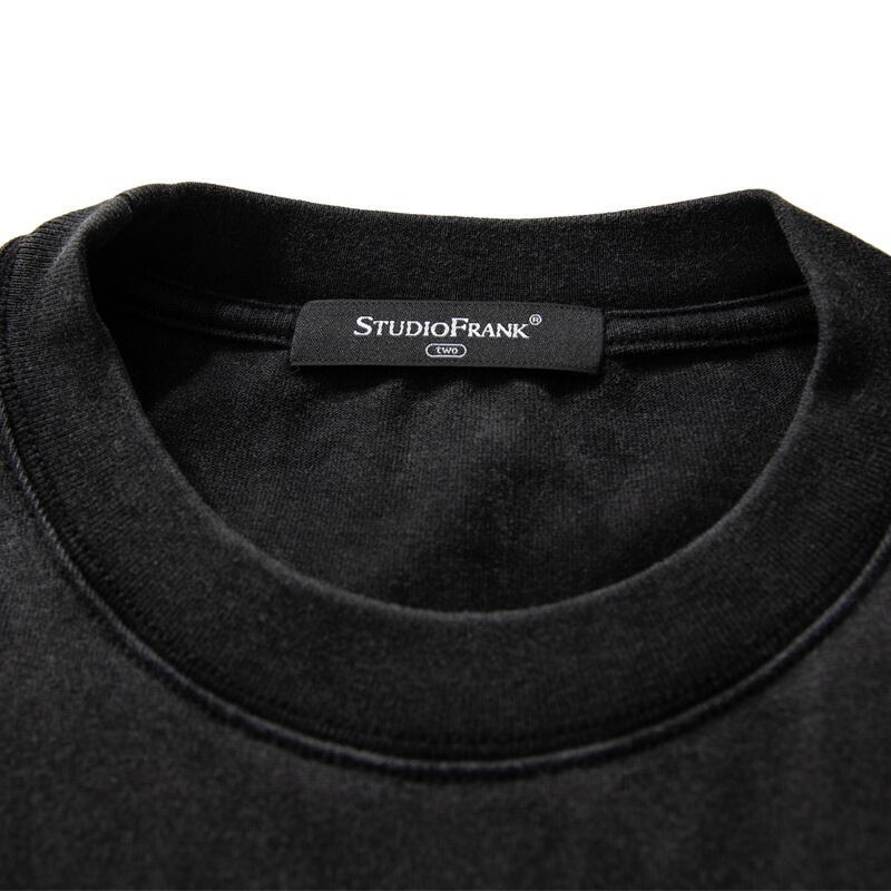 【Seamless】プリントウォッシュドTシャツ B400