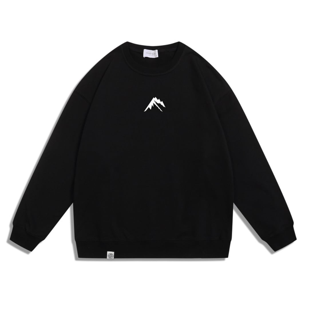 Outdoors バックプリント 長袖スウェットTシャツ B721