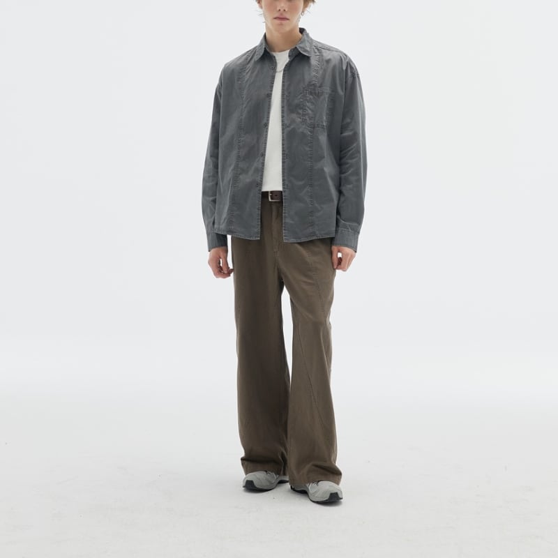 バイオウォッシュ ワークシャツジャケット B565
