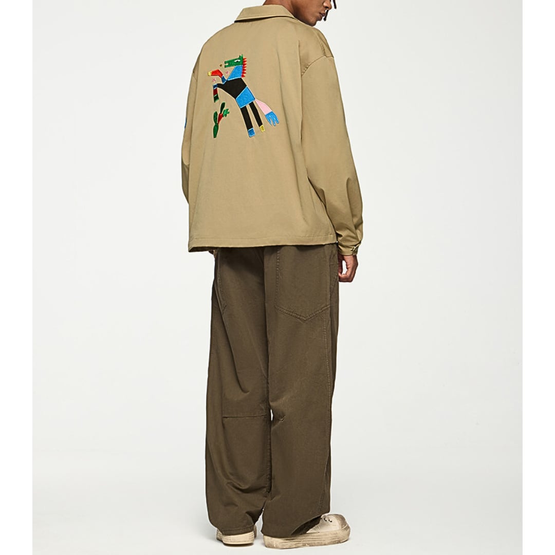 Embroidery ZIPジャケット B825