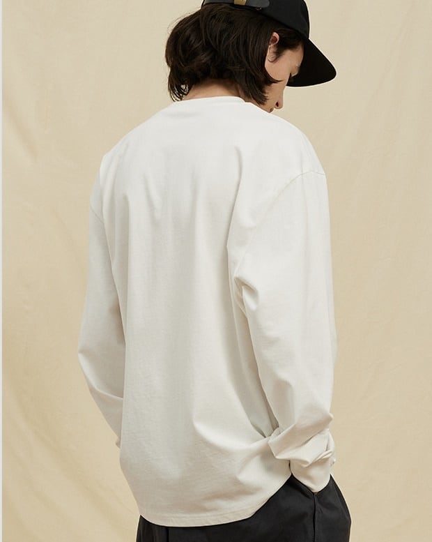 ヘビーウェイト 長袖Tシャツ B038