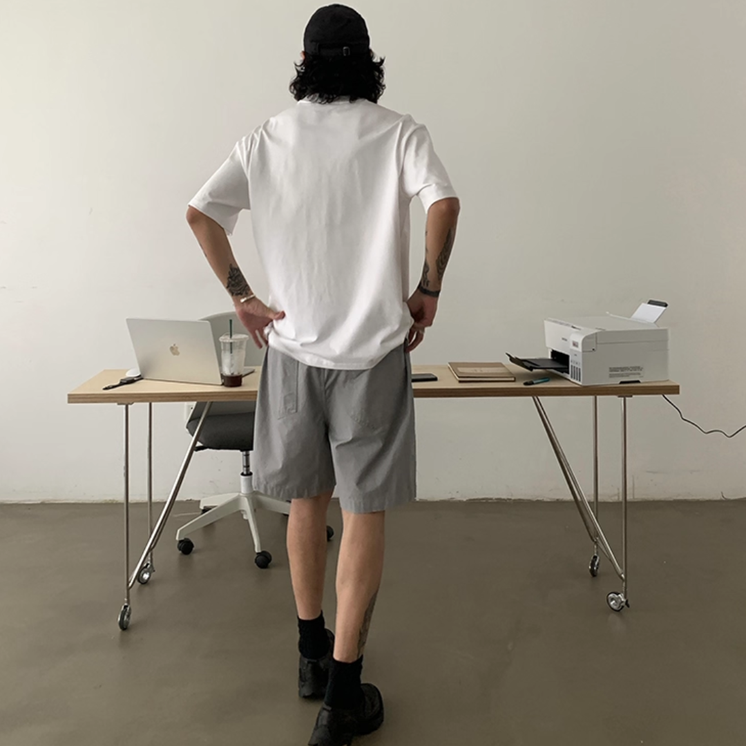 ワイドストレート ハーフパンツ N507