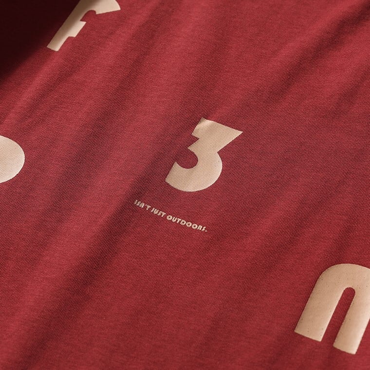 ロゴプリント 長袖Tシャツ B760