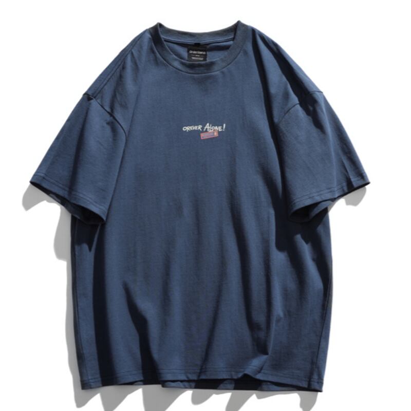 【ORDERLINESS】バックロゴワッペン コットンTシャツ B469