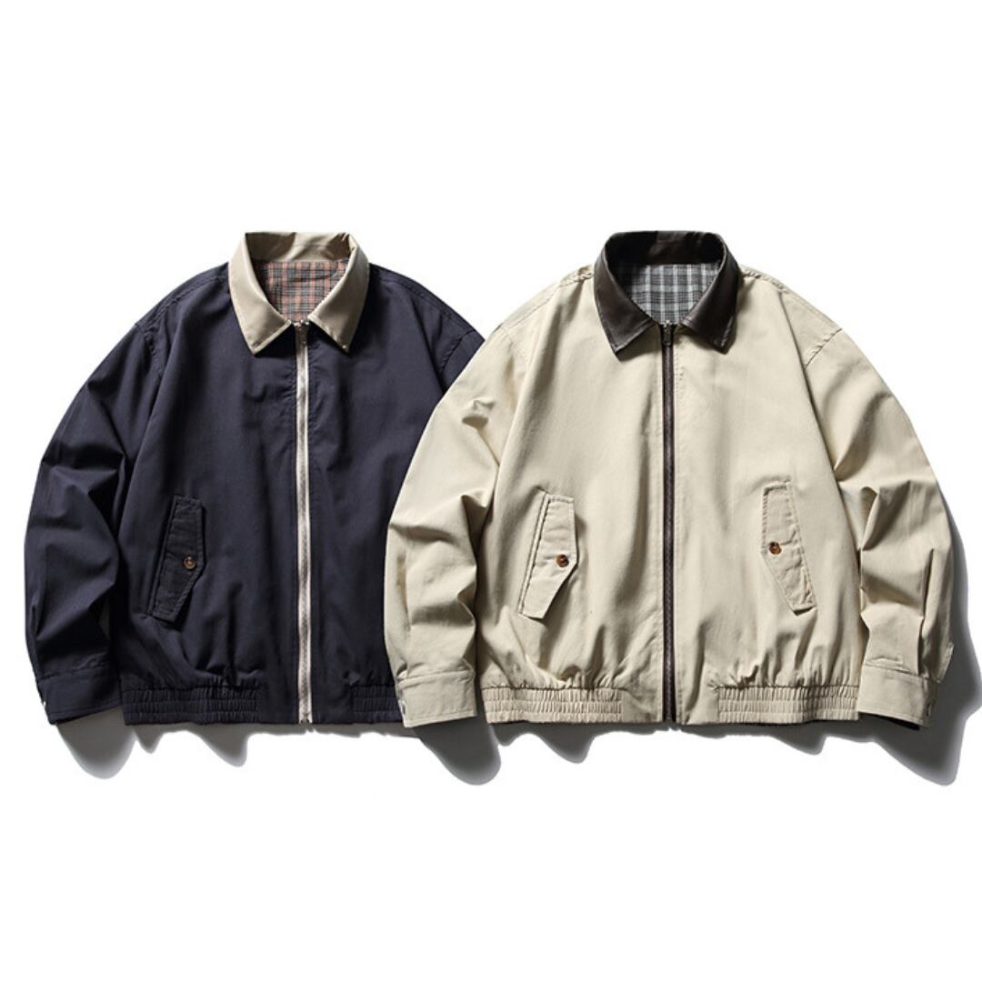 リバーシブル ジップジャケット B655