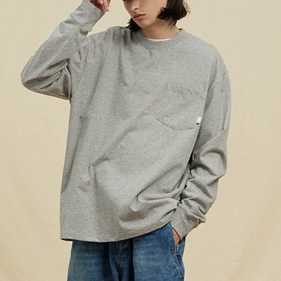 ヘビーウェイト 長袖Tシャツ B038