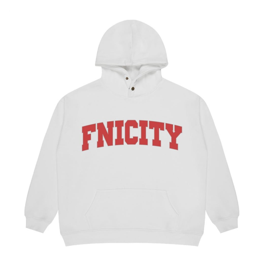 FINICITY プリント スウェットパーカー B882