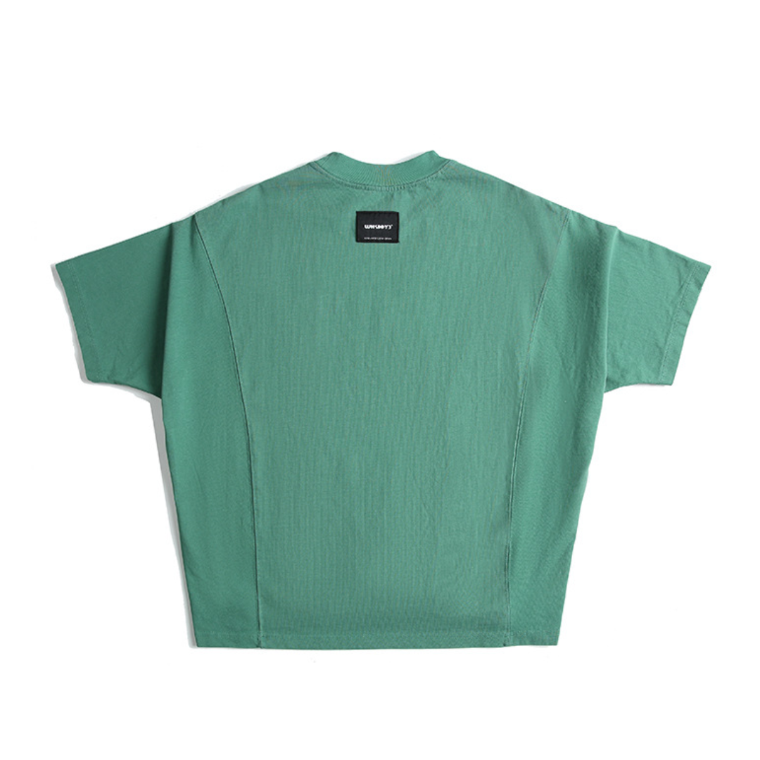 ワイドテーパード 半袖Tシャツ N413