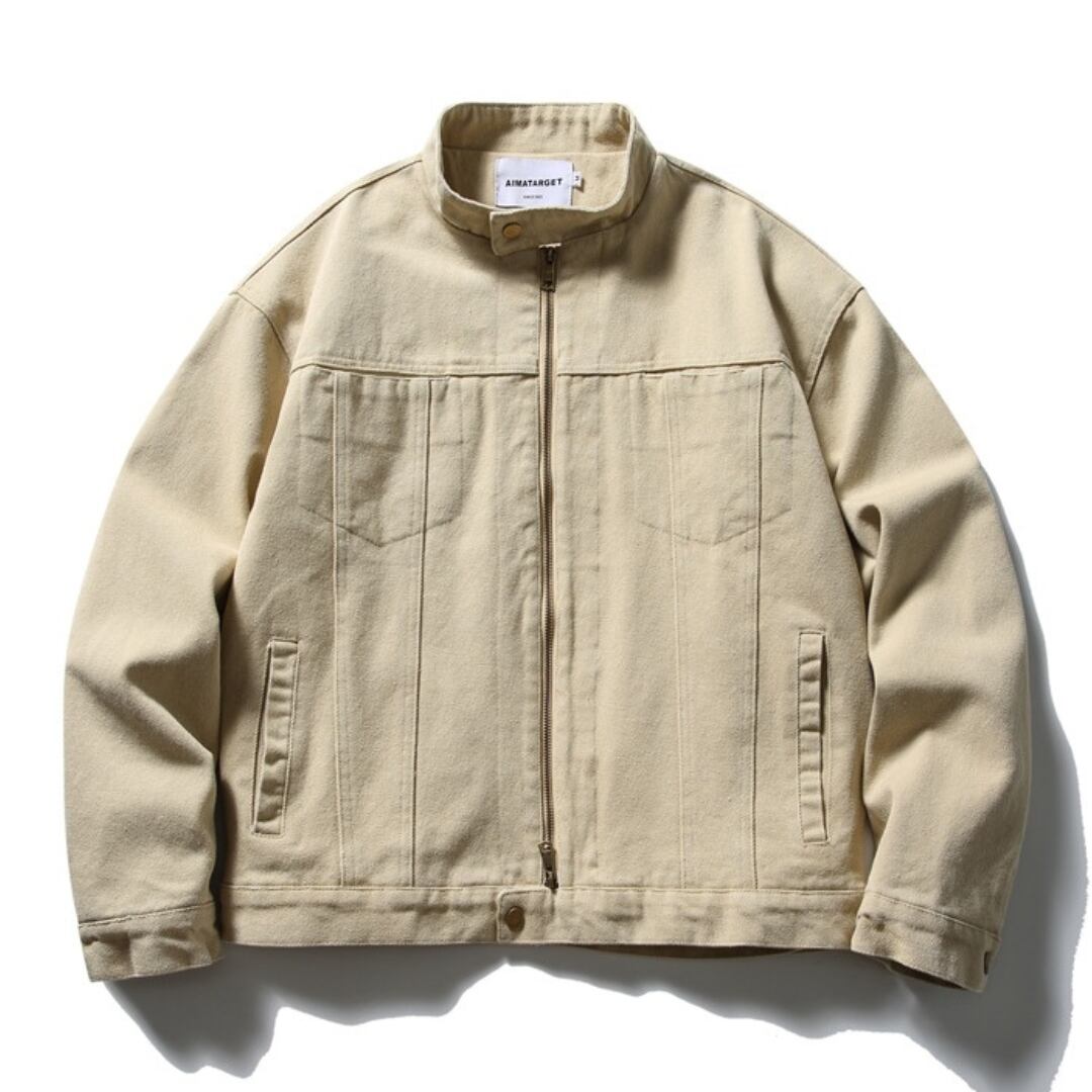 シングルZIP ライダースジャケット B704