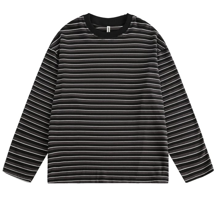 マルチボーダー 長袖Tシャツ B569