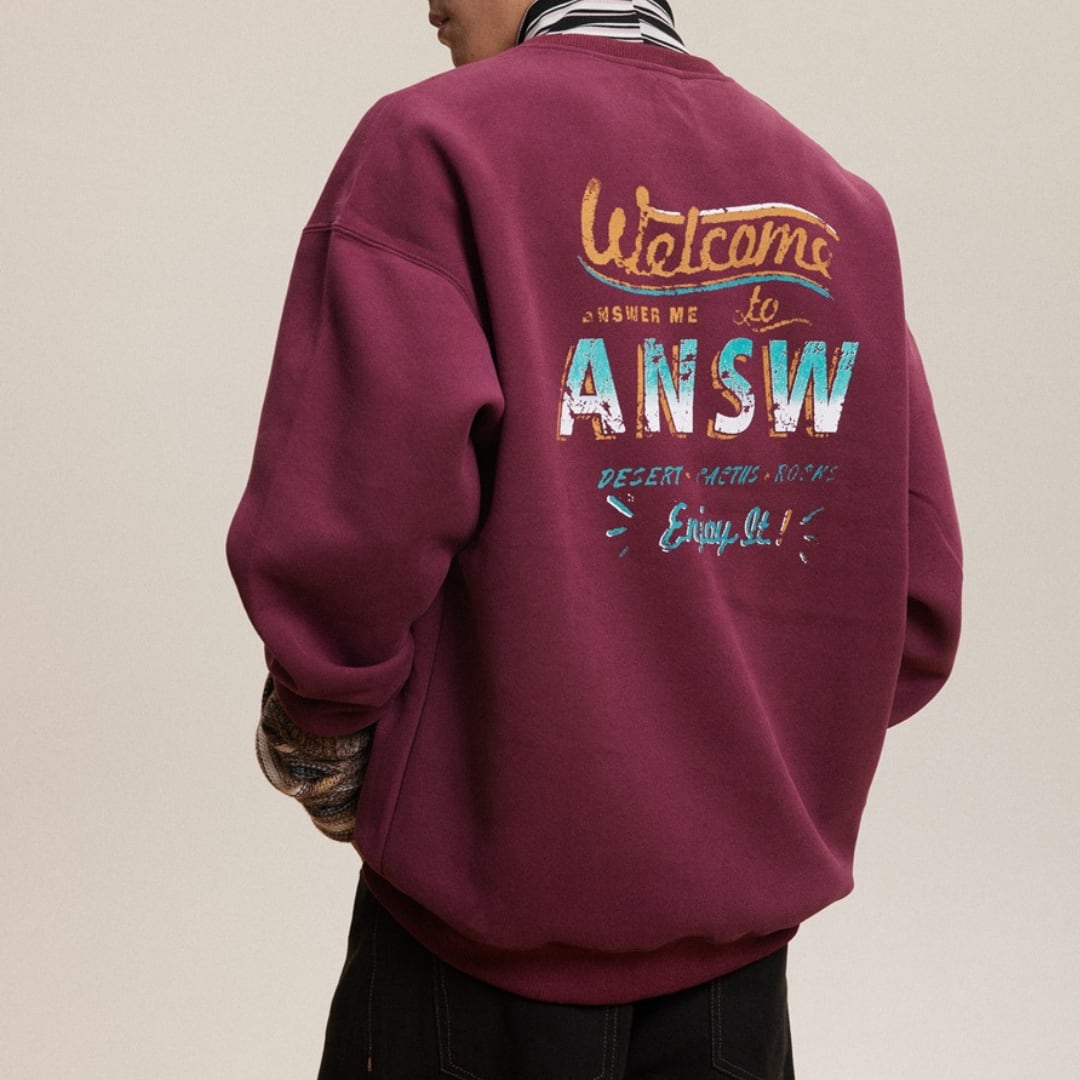 【ANSWER ME】クルースウェット B712