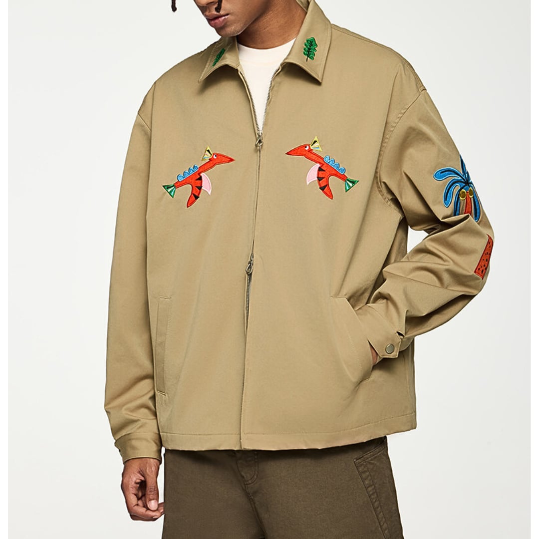 Embroidery ZIPジャケット B825