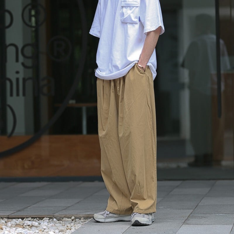 ワイド イージーチノパンツ B207
