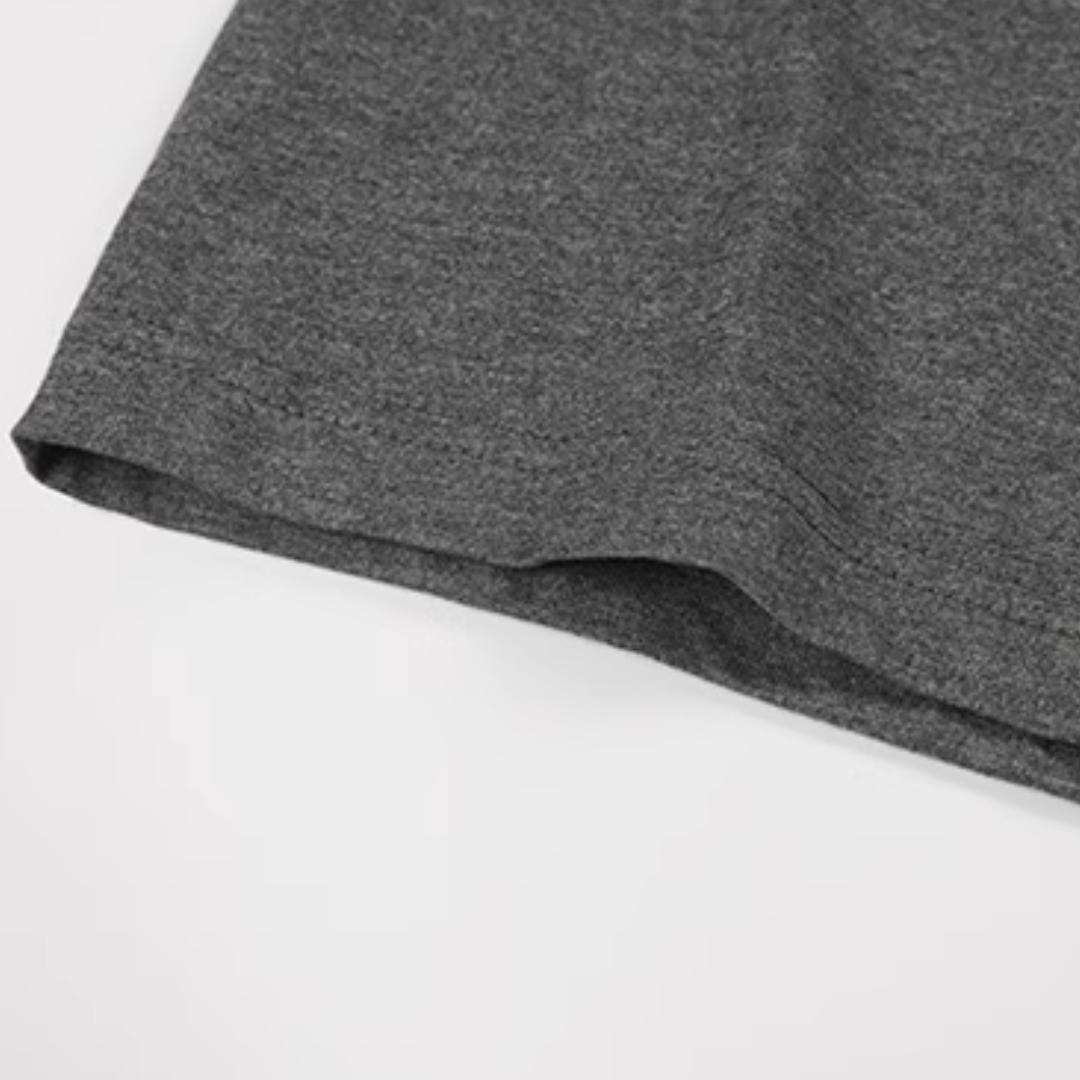 フェイクレイヤード スリットネック Tシャツ N267