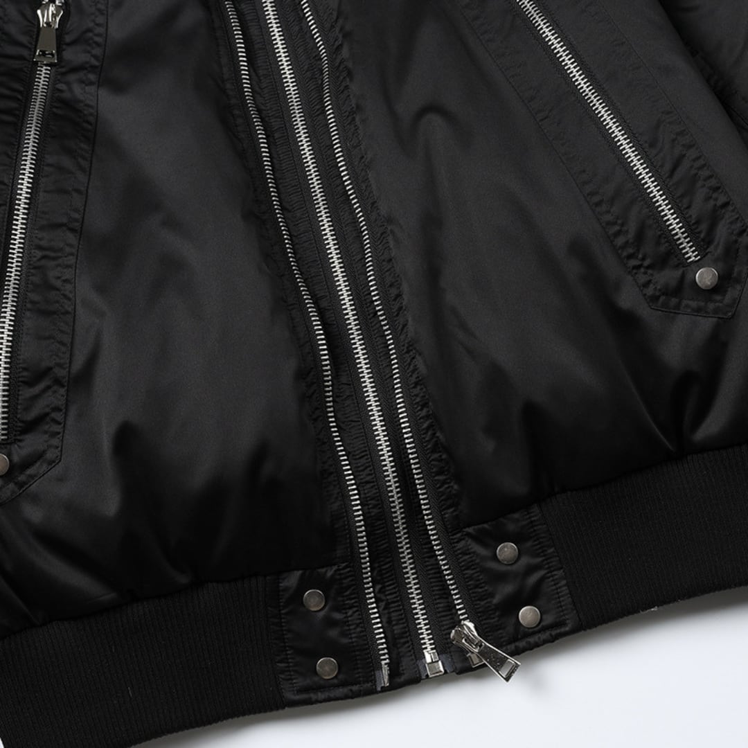 Multi zipper MA-1ジャケット C052