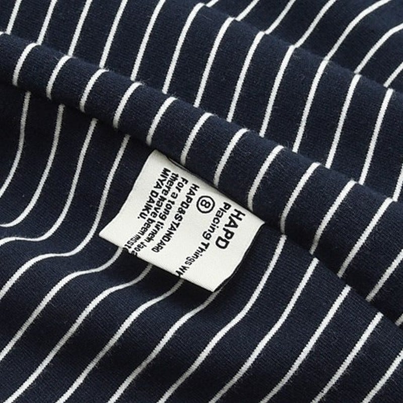 ミジンボーダー 長袖Tシャツ B031
