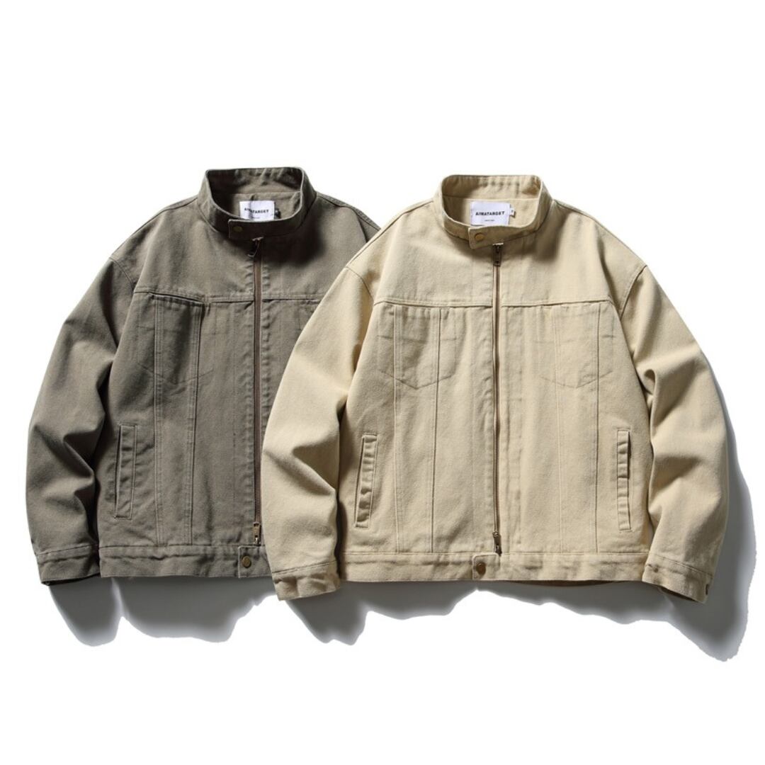 シングルZIP ライダースジャケット B704