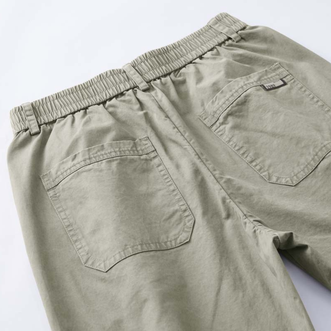 コットンツイル シャーリングウエスト パンツ N116