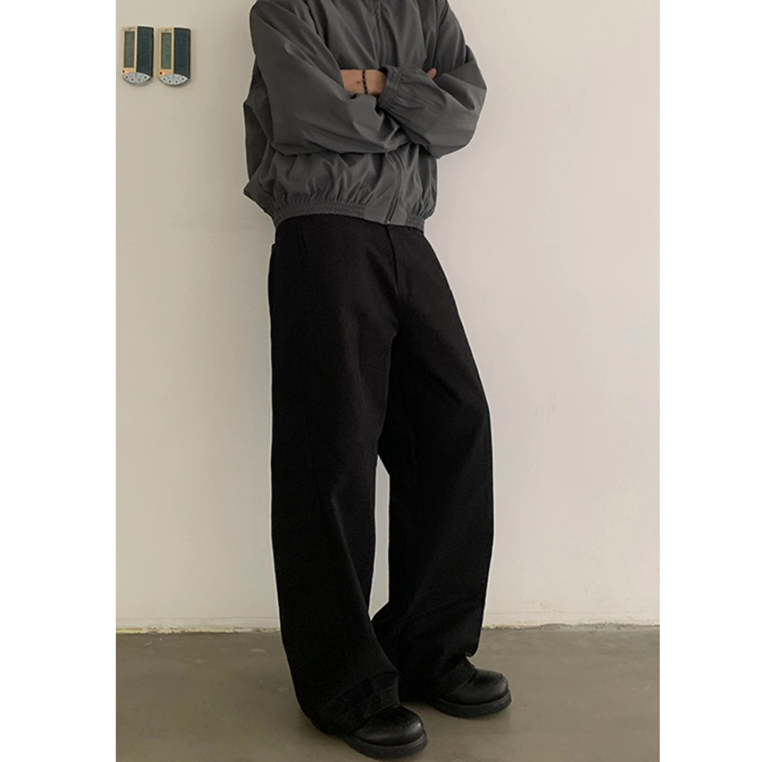 コットンツイル セミフレア パンツ N526